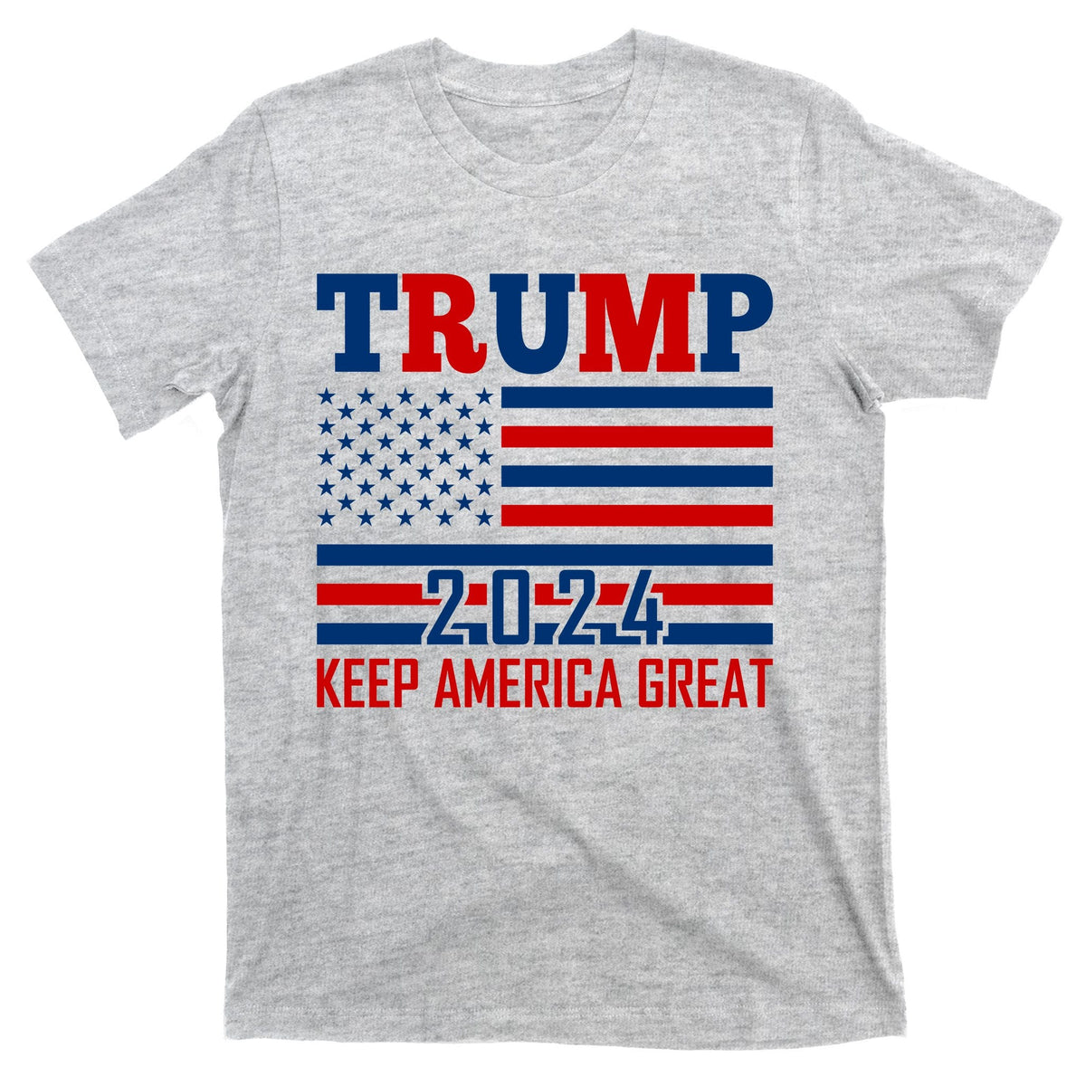 Donald Trump 2024 Keep America Great Usa Flag T-Shirt product image 9
