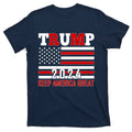 Donald Trump 2024 Keep America Great Usa Flag T-Shirt product image 1