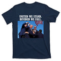 Donald Trump United We Stand Dived We Fall T-Shirt product image 1