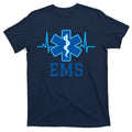 EMS Emergency Medical Services Pulse Logo T-Shirt product image 1