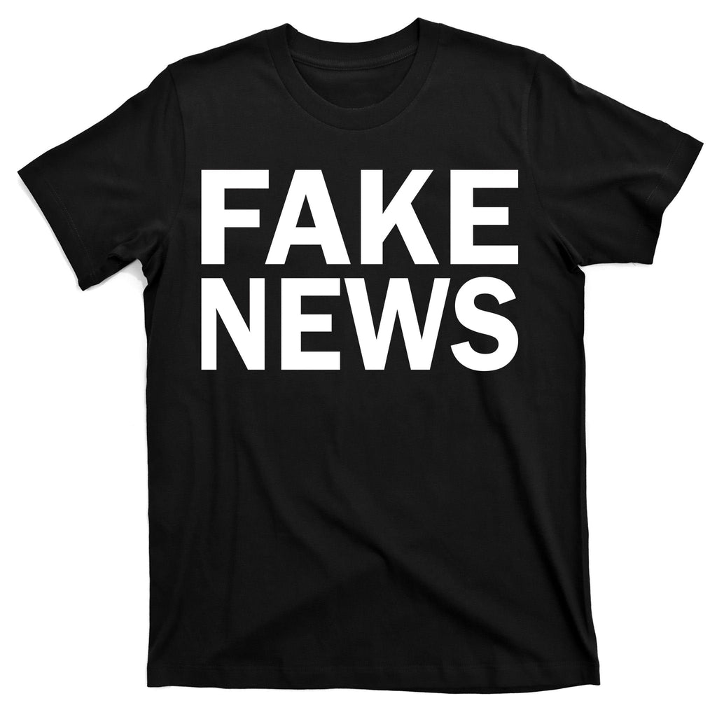 Fake News Bold Text T-Shirt product image 7