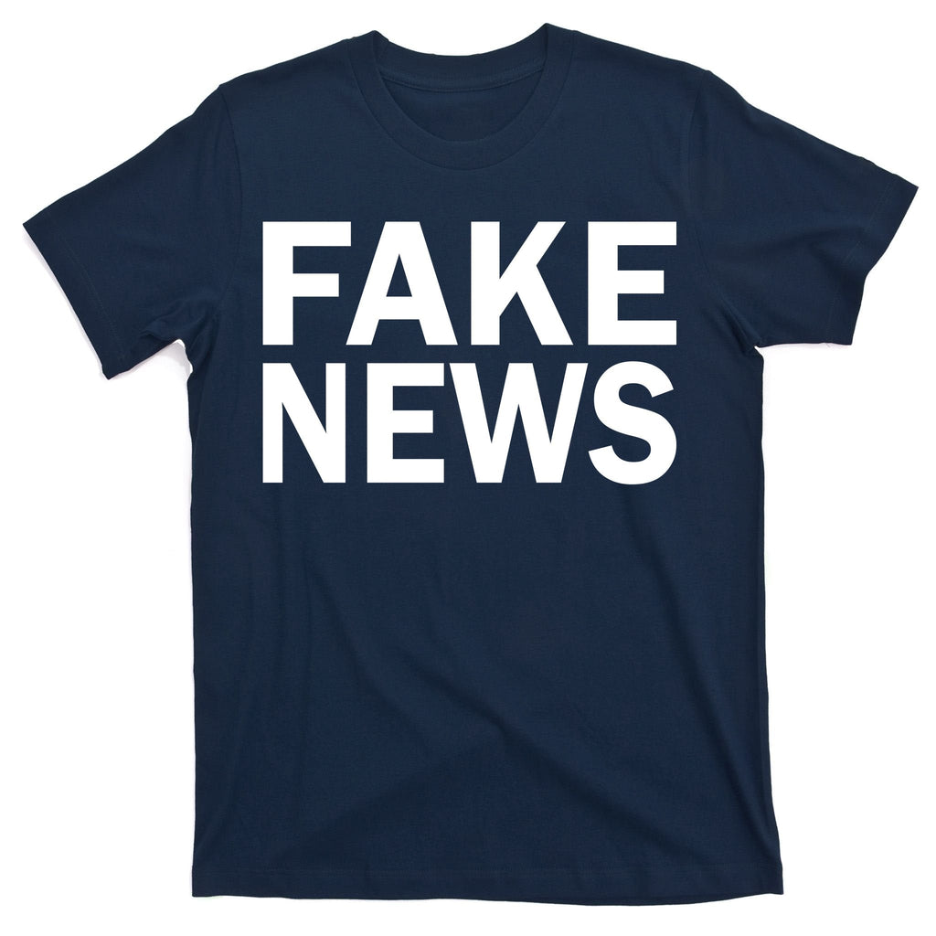 Fake News Bold Text T-Shirt product image 1