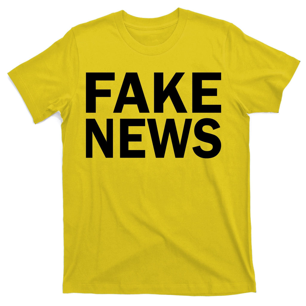 Fake News Bold Text T-Shirt product image 3