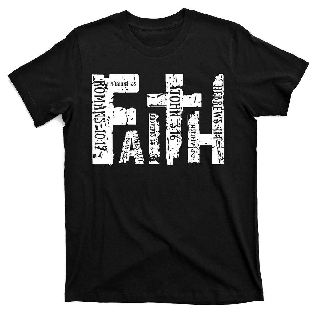 Faith Bible Verse Christian Quote T-Shirt product image 7