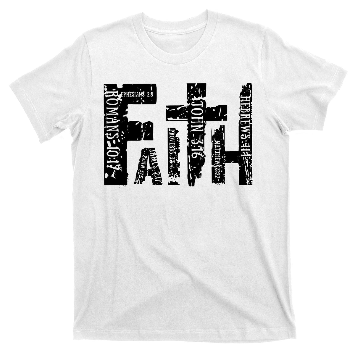 Faith Bible Verse Christian Quote T-Shirt product image 11