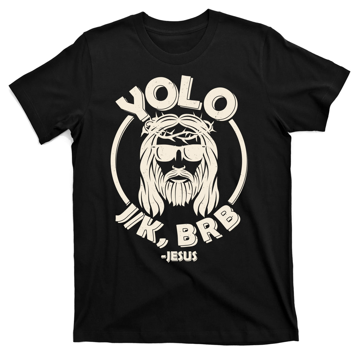 Funny Easter YOLO JK BRB Jesus T-Shirt product image 7