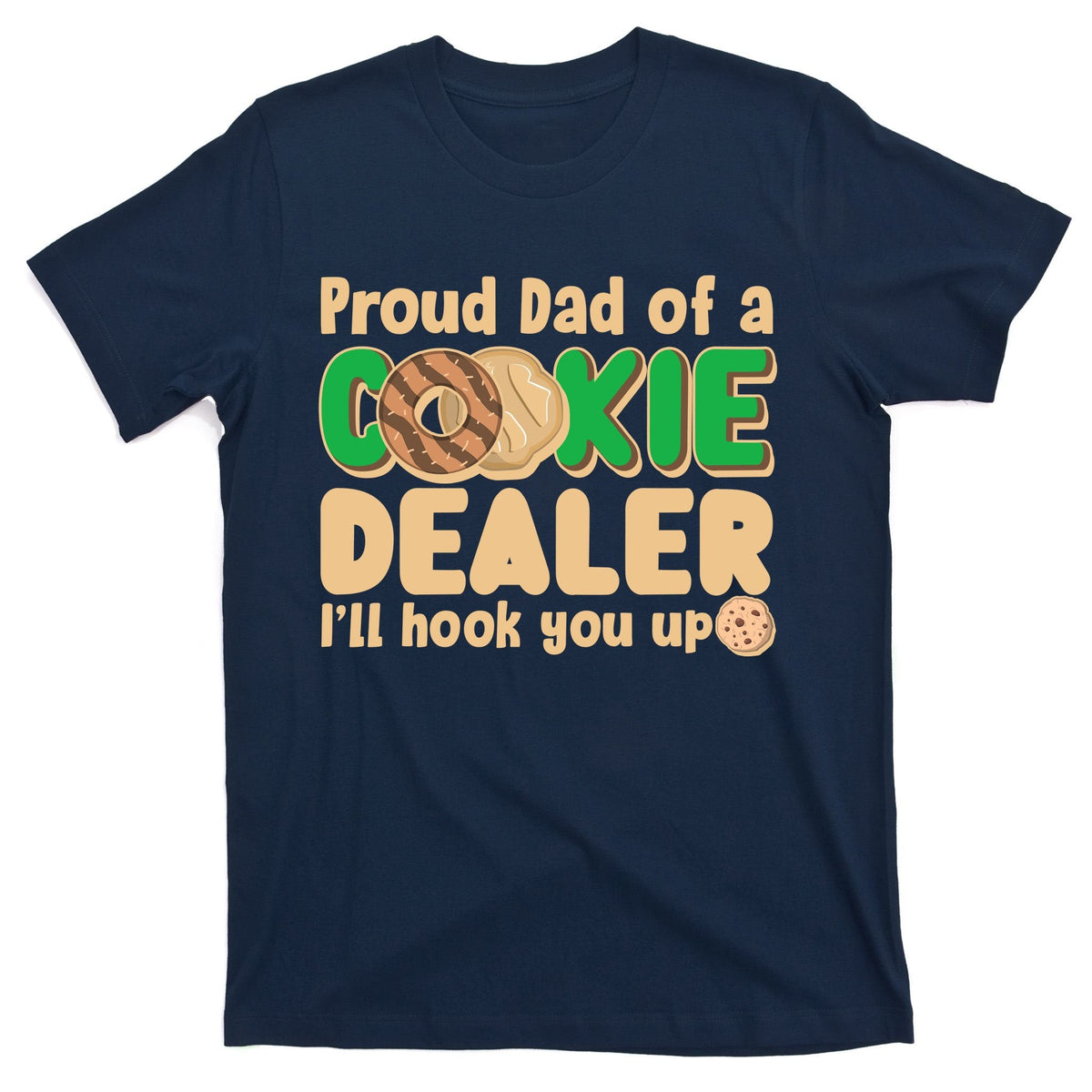 Funny Girl Scout Proud Dad Of A Cookie Dealer I'll Hook You product image 1