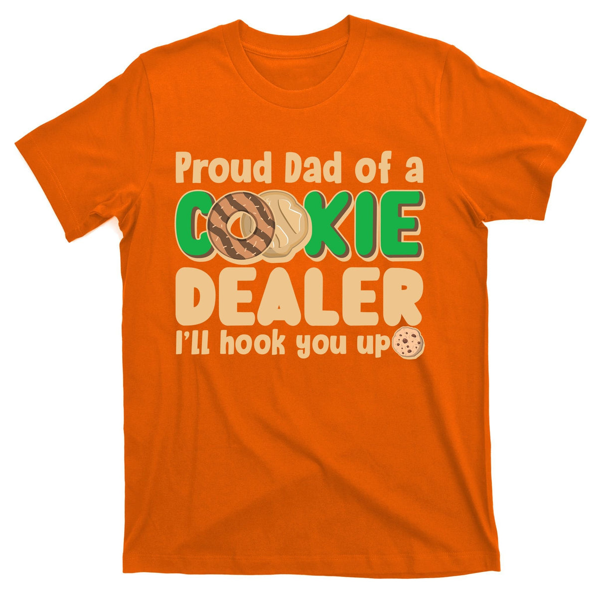 Funny Girl Scout Proud Dad Of A Cookie Dealer I'll Hook You product image 5