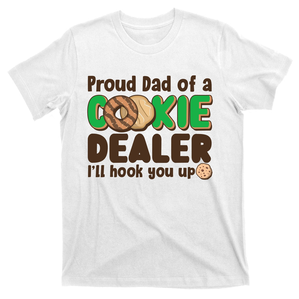 Funny Girl Scout Proud Dad Of A Cookie Dealer I'll Hook You product image 11
