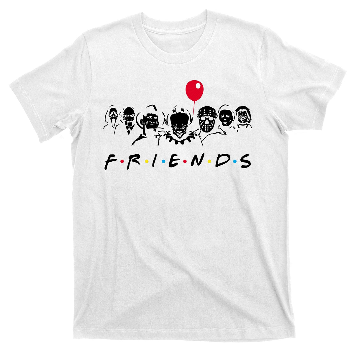 Friends Halloween Horror T-Shirt product image 11