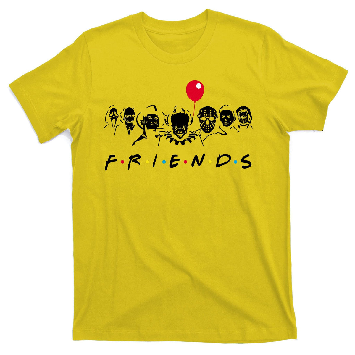 Friends Halloween Horror T-Shirt product image 3