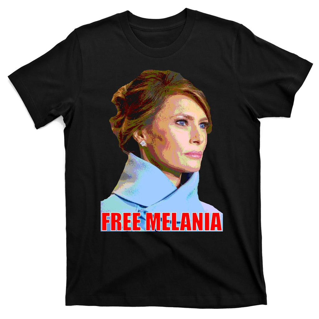 Free Melania Red Photo T-Shirt product image 7