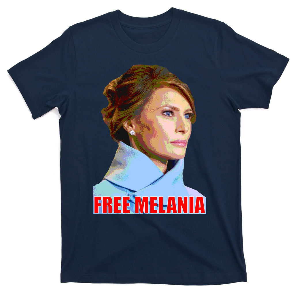 Free Melania Red Photo T-Shirt product image 1