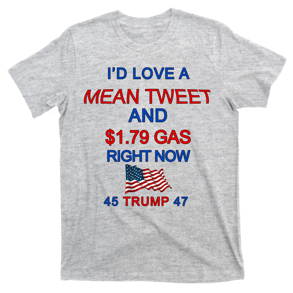Funny Pro Trump Supporter I'd Love A Mean Tweet Gas Prices product image 9