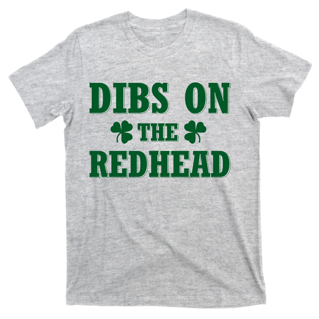 Funny St. Patrick's Day - Dibs On The Redhead T-Shirt product image 9