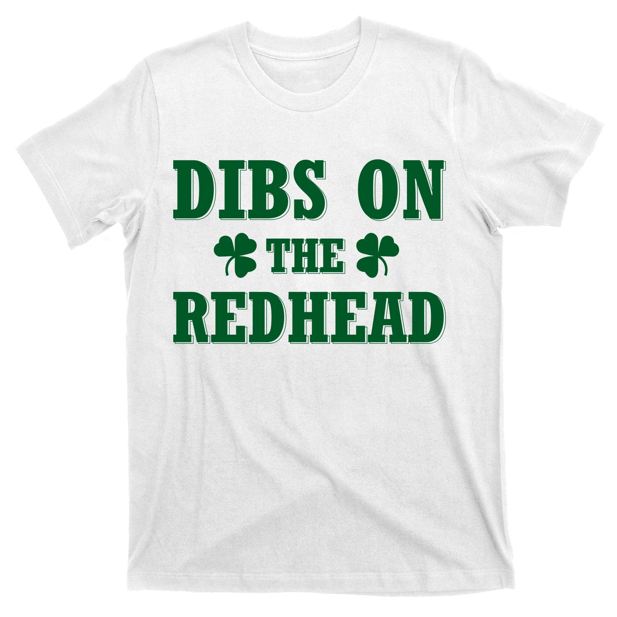 Funny St. Patrick's Day - Dibs On The Redhead T-Shirt product image 11