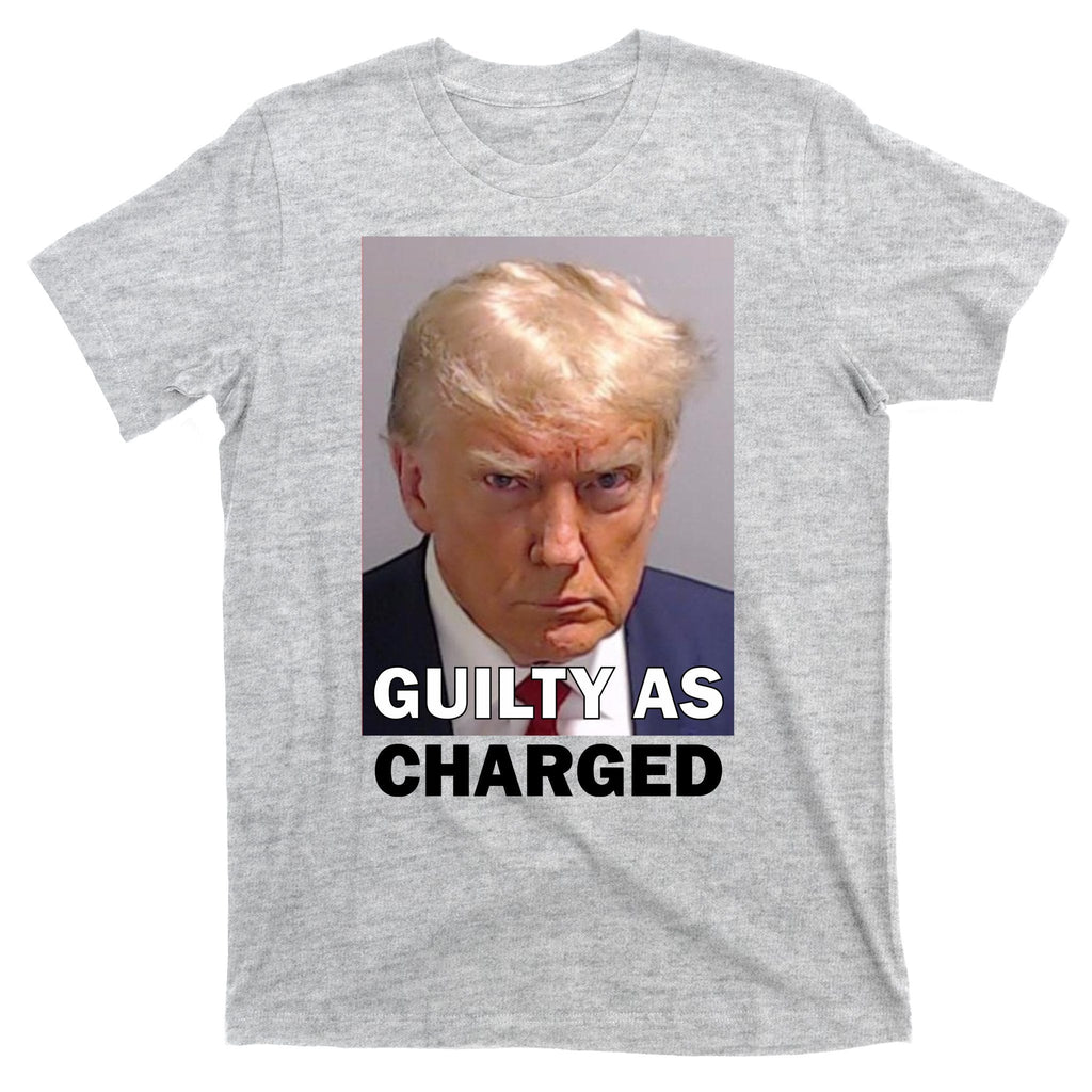 Guilty As Charge Trump Mugshot T-Shirt product image 9