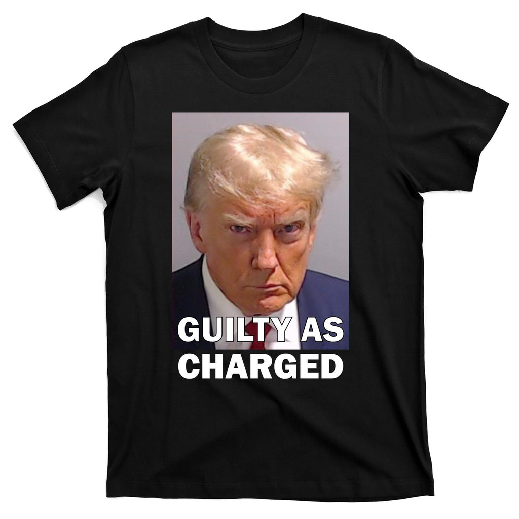 Guilty As Charge Trump Mugshot T-Shirt product image 7