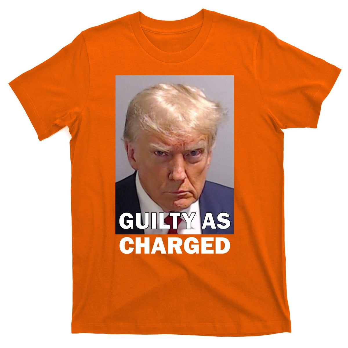 Guilty As Charge Trump Mugshot T-Shirt product image 5