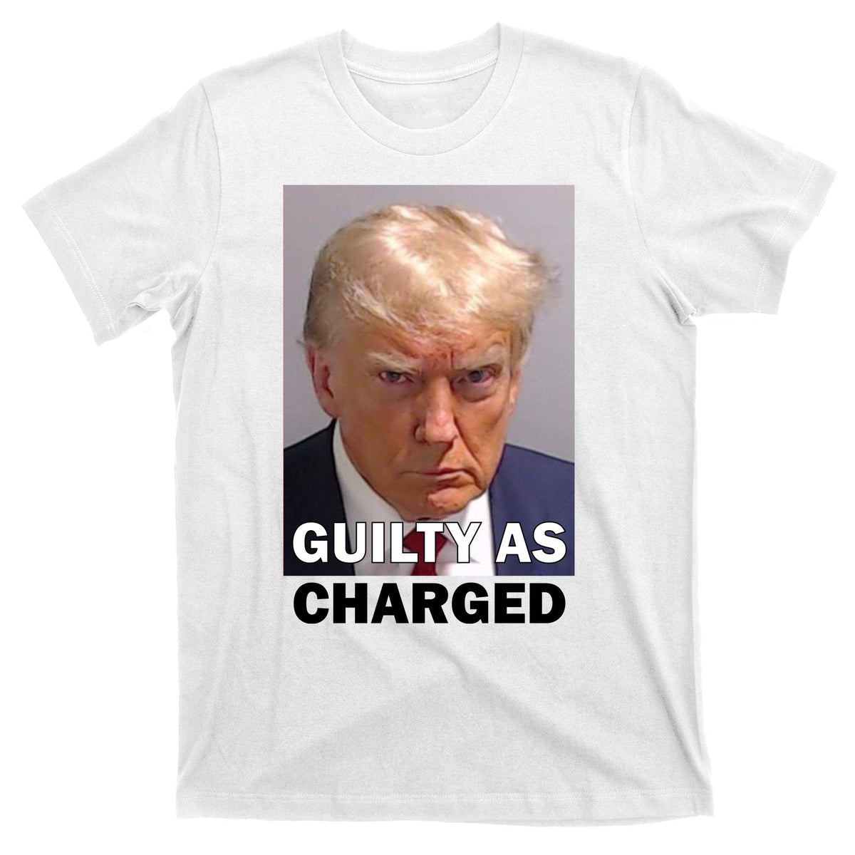 Guilty As Charge Trump Mugshot T-Shirt product image 11