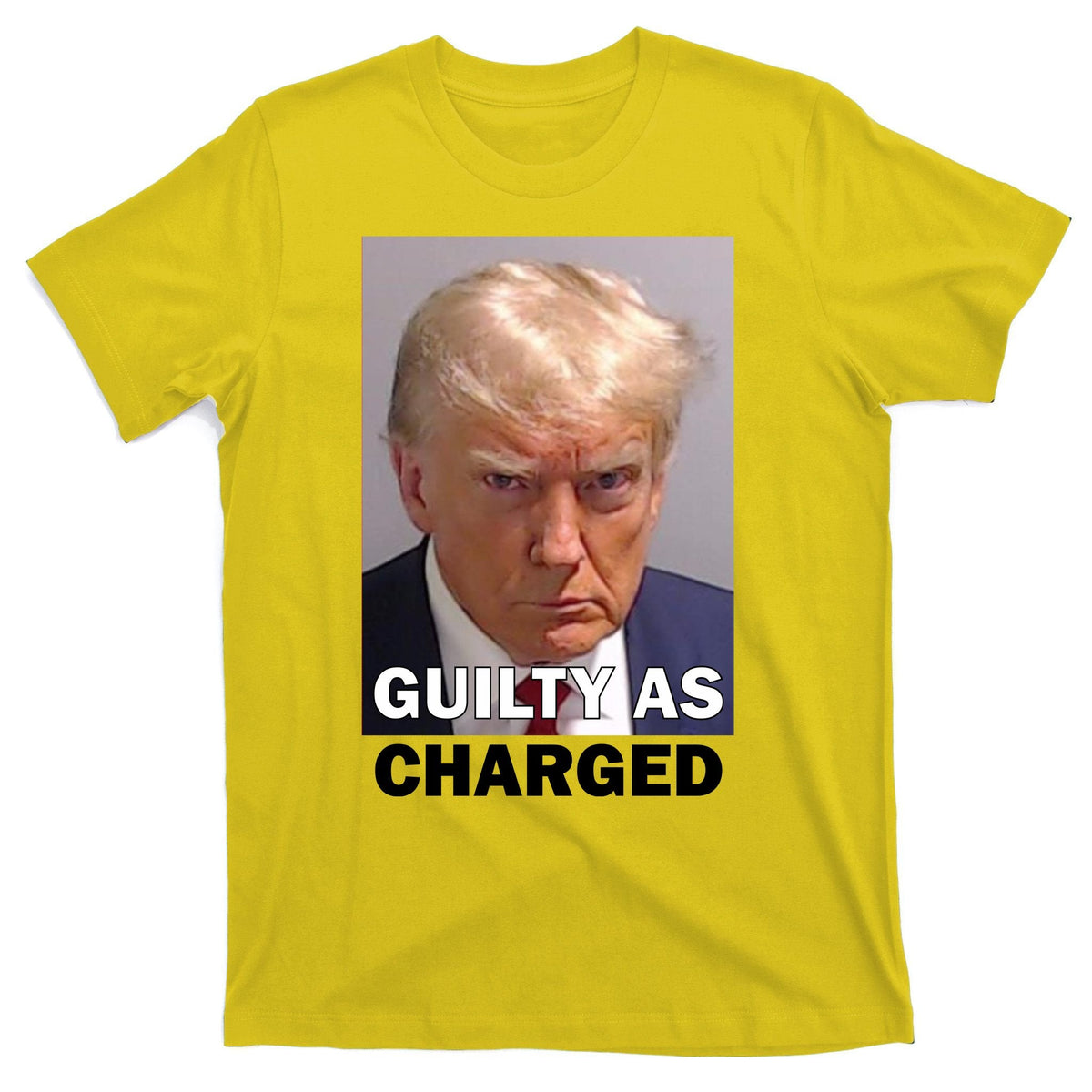 Guilty As Charge Trump Mugshot T-Shirt product image 3