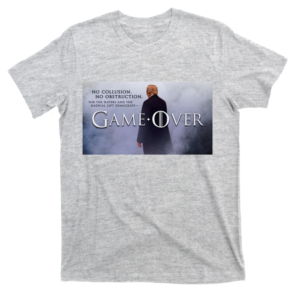 Game Over Donald J Trump No Collusion T-Shirt product image 9