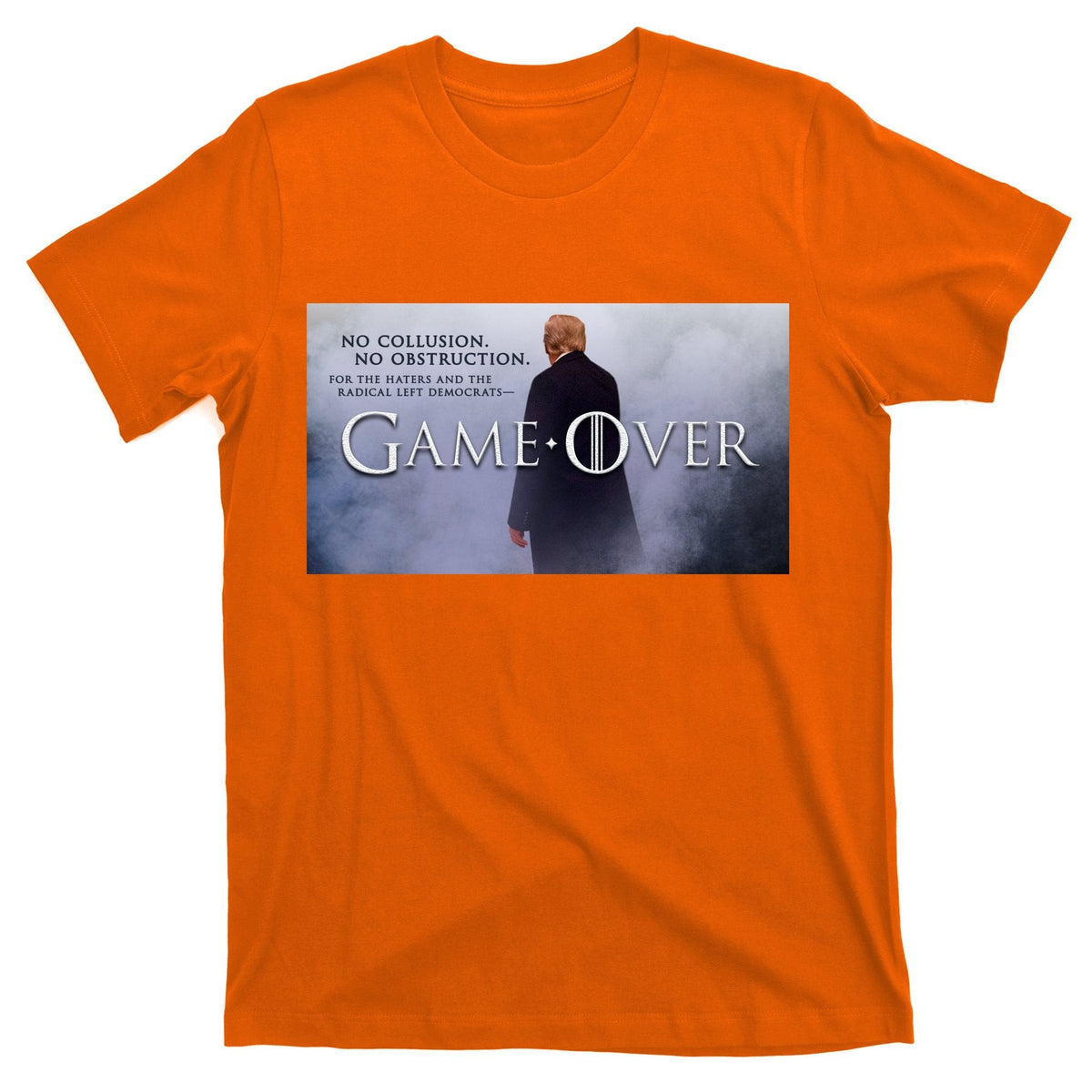 Game Over Donald J Trump No Collusion T-Shirt product image 5