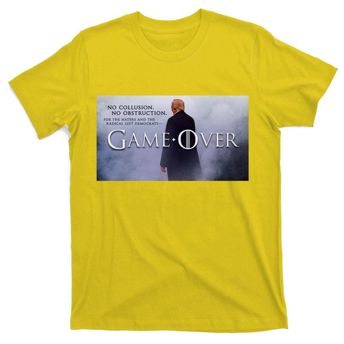 Game Over Donald J Trump No Collusion T-Shirt product image 3