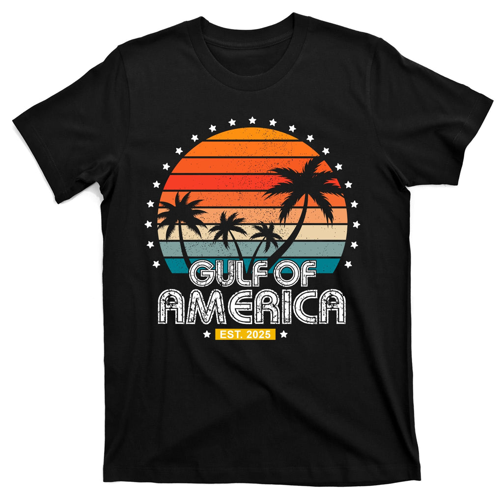 Gulf Of America President Trump Est 2025 T-Shirt product image 7