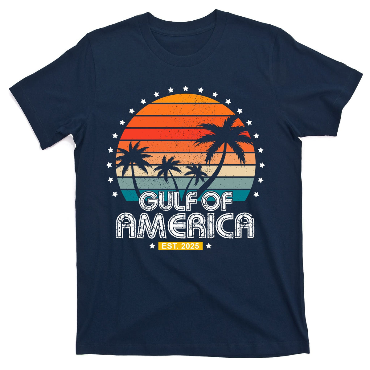 Gulf Of America President Trump Est 2025 T-Shirt product image 1