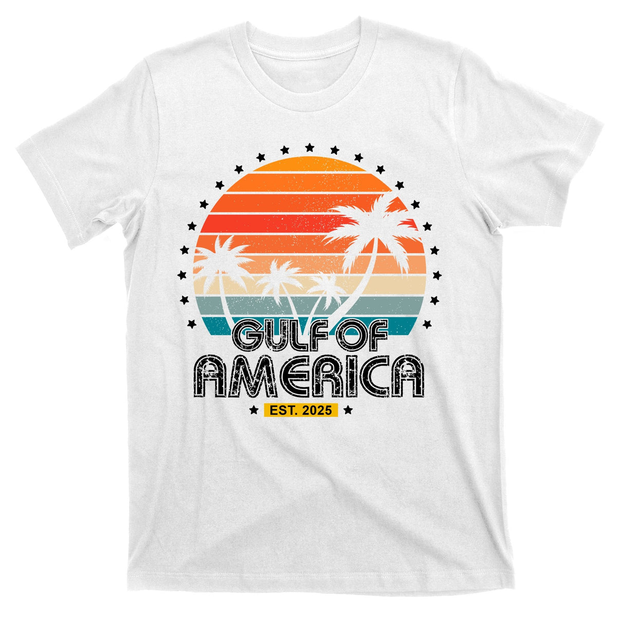 Gulf Of America President Trump Est 2025 T-Shirt product image 11