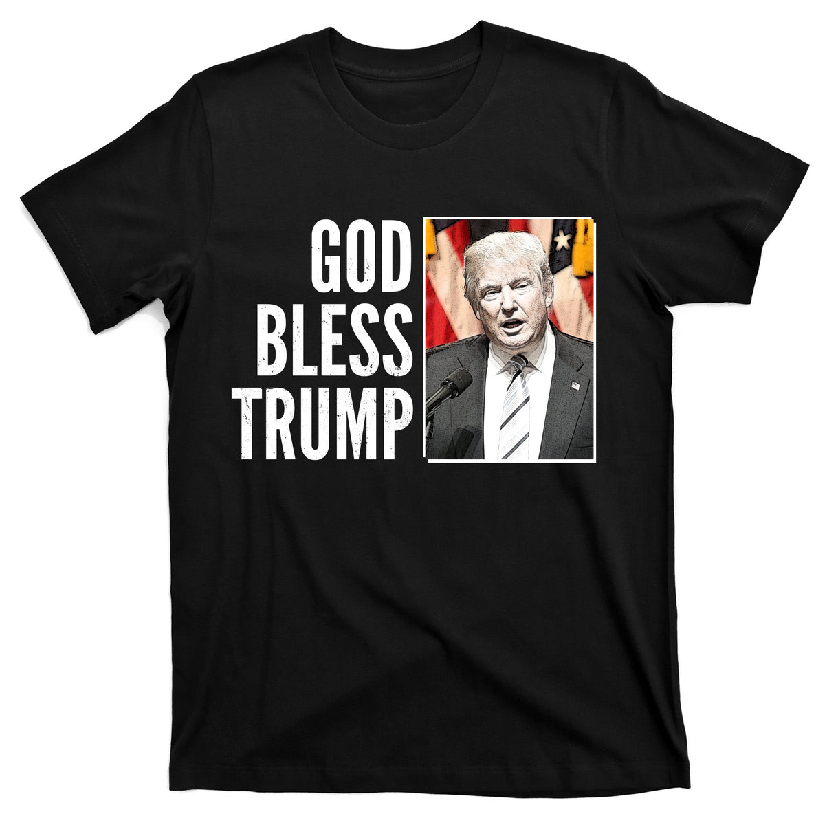 God Bless Trump T-Shirt product image 7