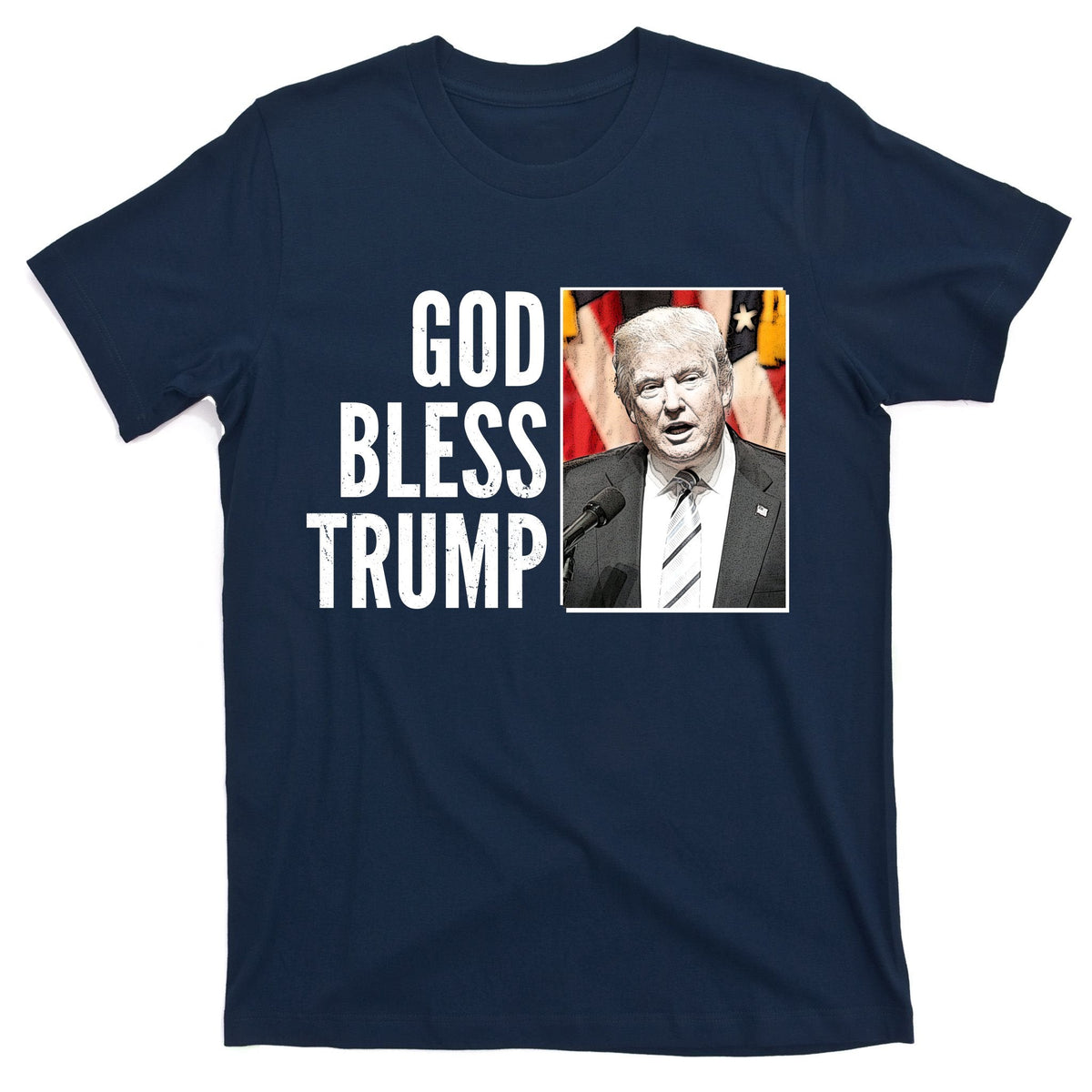 God Bless Trump T-Shirt product image 1