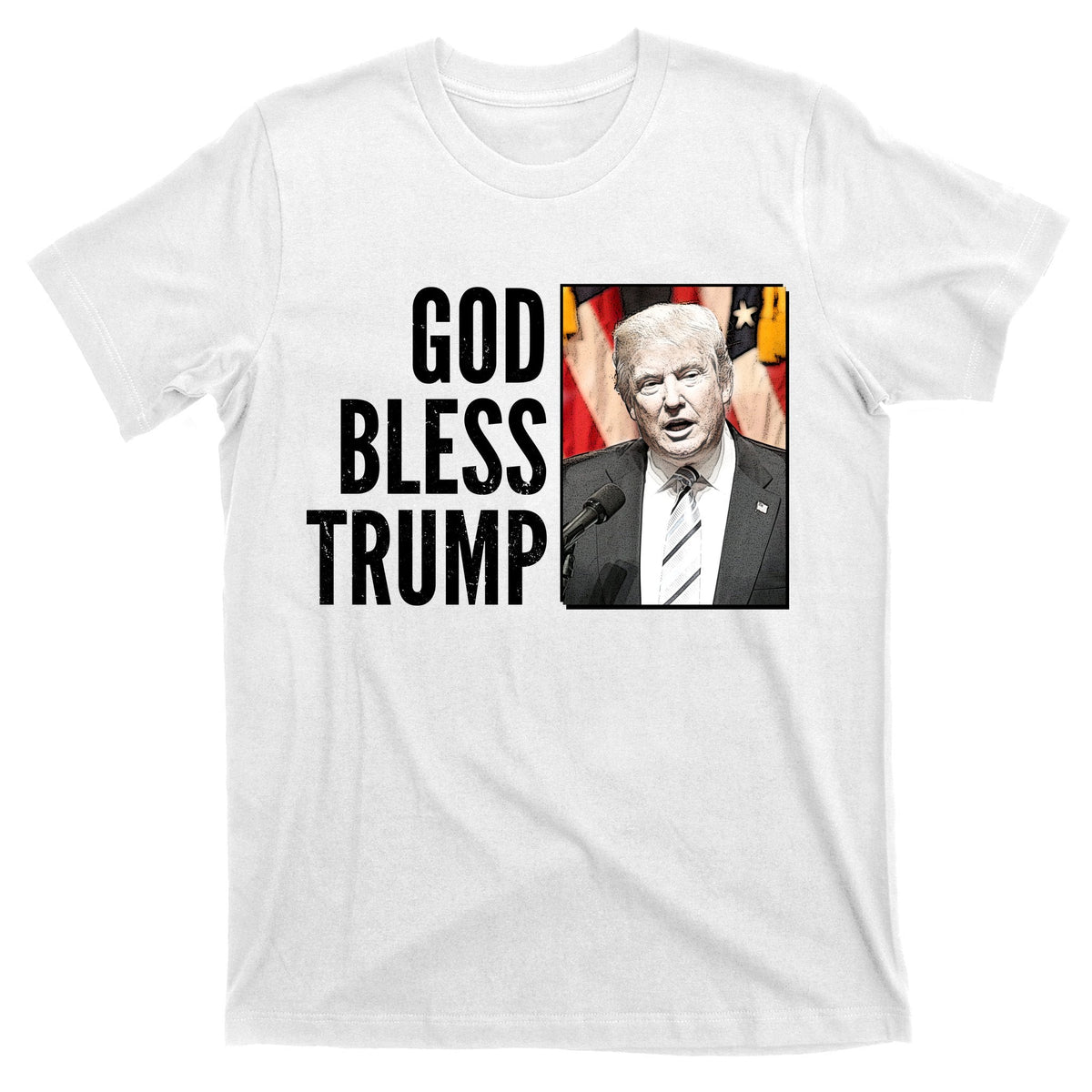 God Bless Trump T-Shirt product image 11