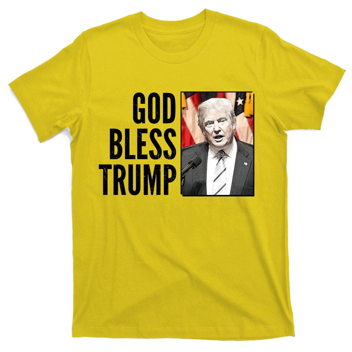 God Bless Trump T-Shirt product image 3