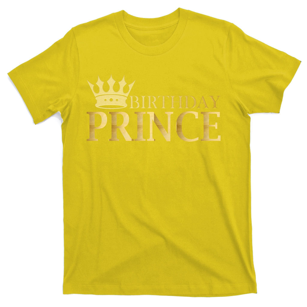 Gold Birthday Prince Limited Edition T-Shirt product image 3