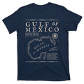 Gulf Of Mexico 1672 Historic Map T-Shirt product image 1