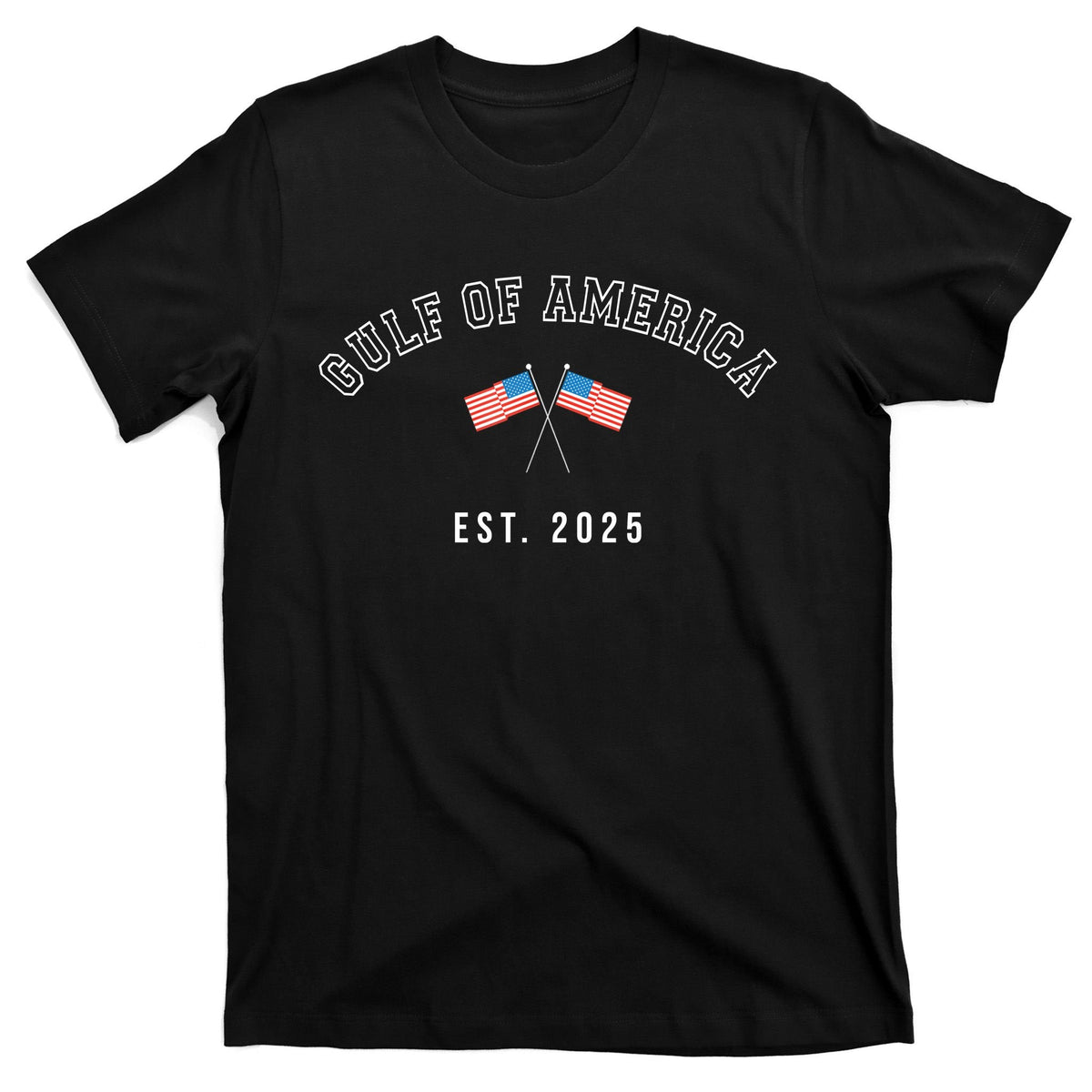 Gulf Retro Of America Est 2025 Usa American Flag T-Shirt product image 7