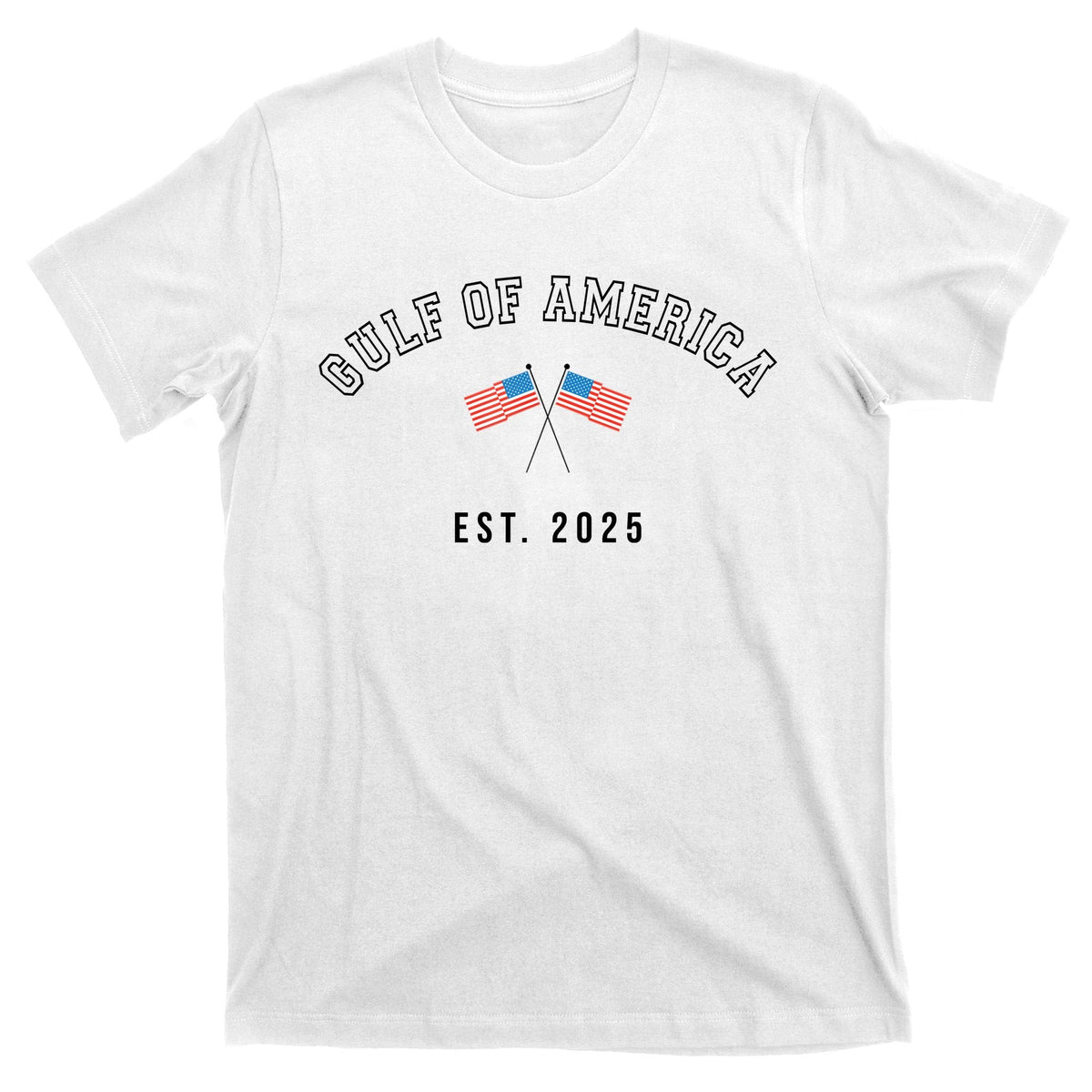 Gulf Retro Of America Est 2025 Usa American Flag T-Shirt product image 11