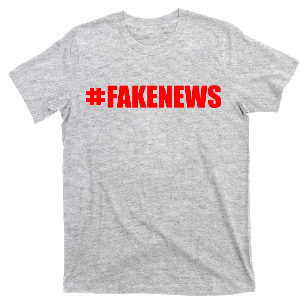 Hashtag Fake News #FAKENEWS Logo T-Shirt product image 9