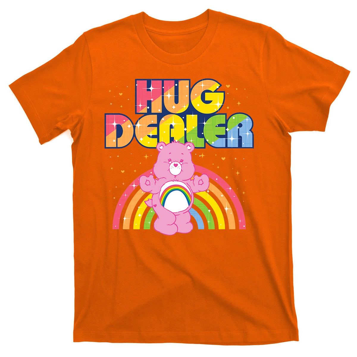 Hug Dealer Teddy Bear Rainbow T-Shirt product image 5