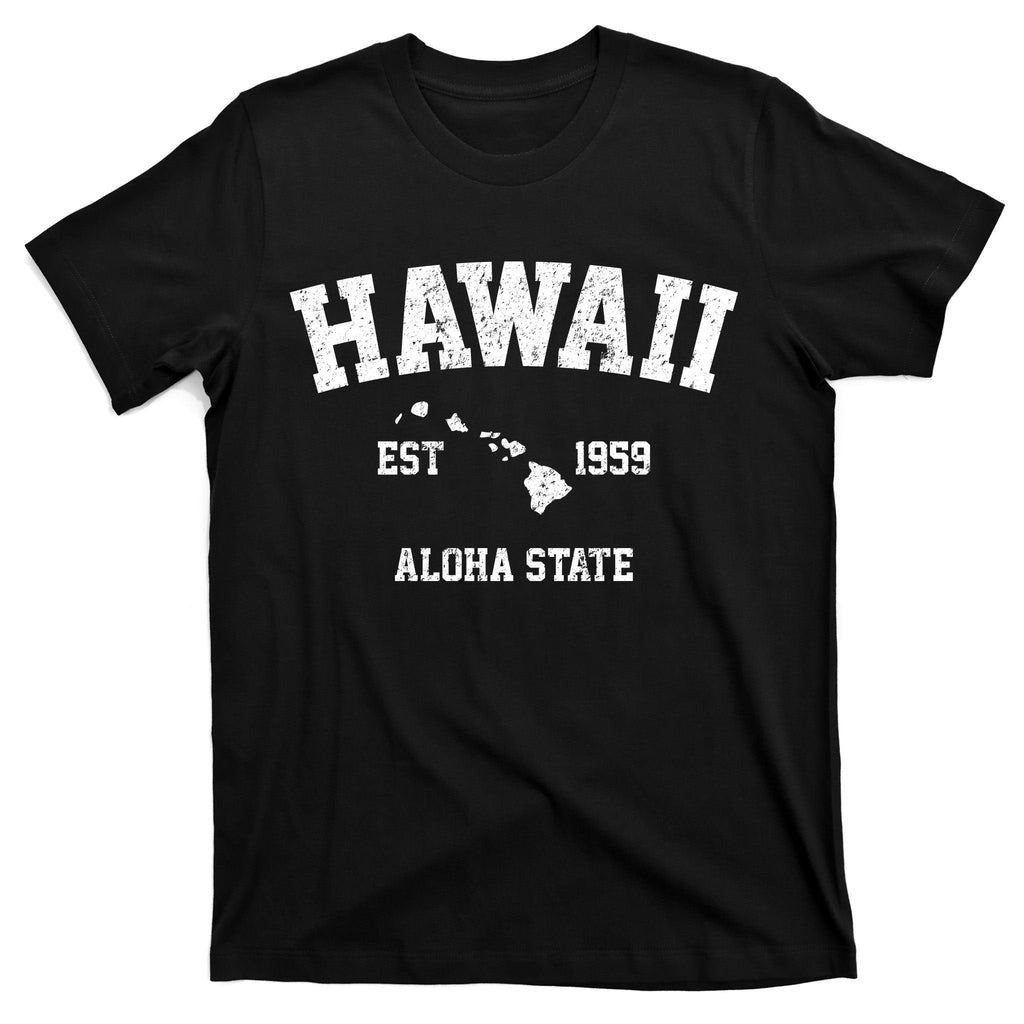 Hawaii Est 1959 Aloha State Vintage T-Shirt product image 7