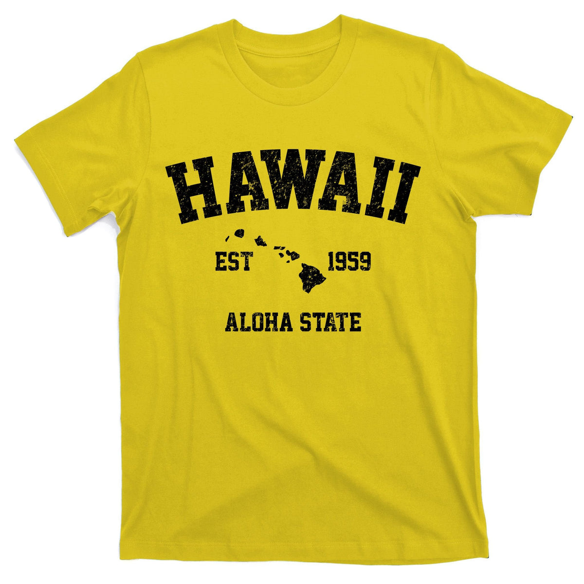 Hawaii Est 1959 Aloha State Vintage T-Shirt product image 3