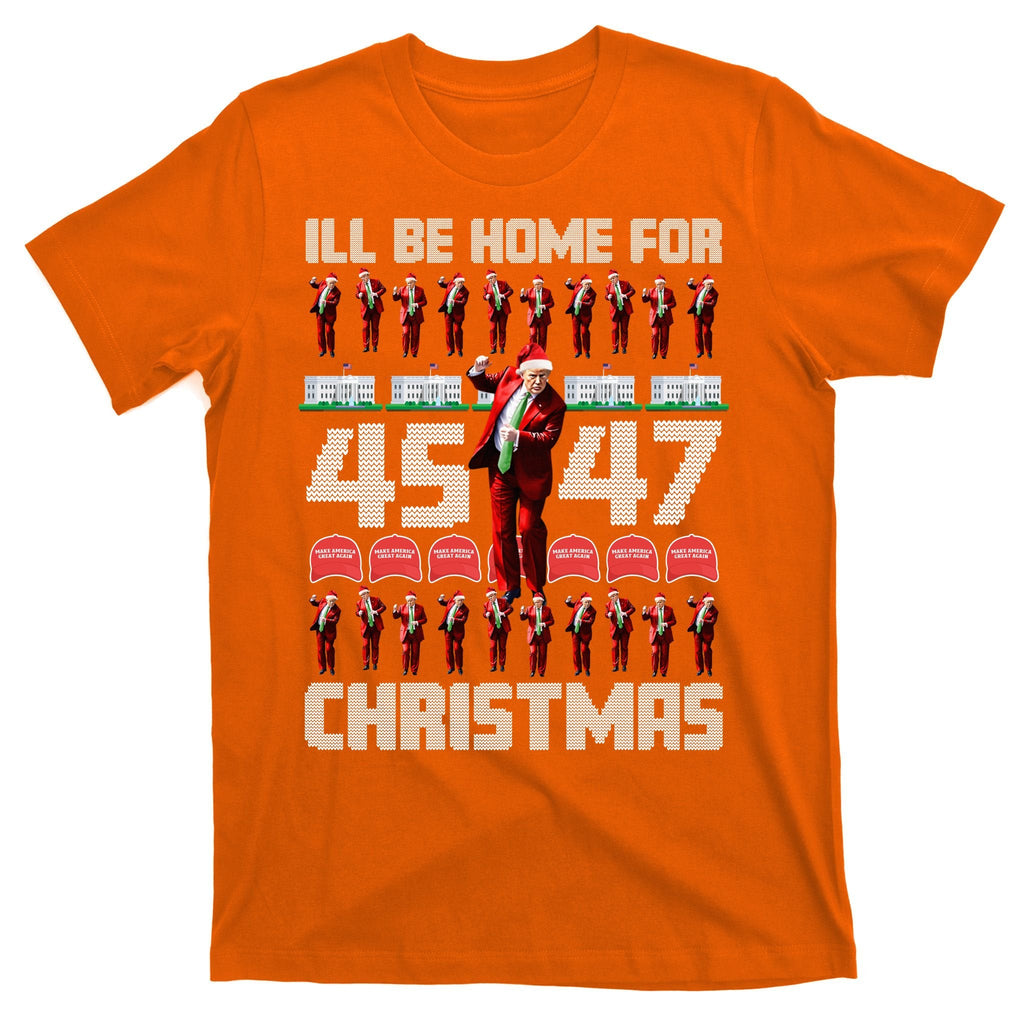 ILl Be Home For Christmas Donald Trump 4547 Maga Dance Ugly product image 5