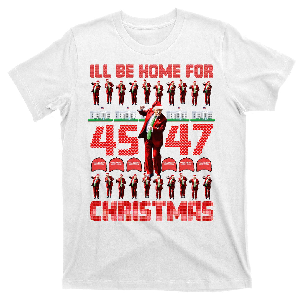 ILl Be Home For Christmas Donald Trump 4547 Maga Dance Ugly product image 11