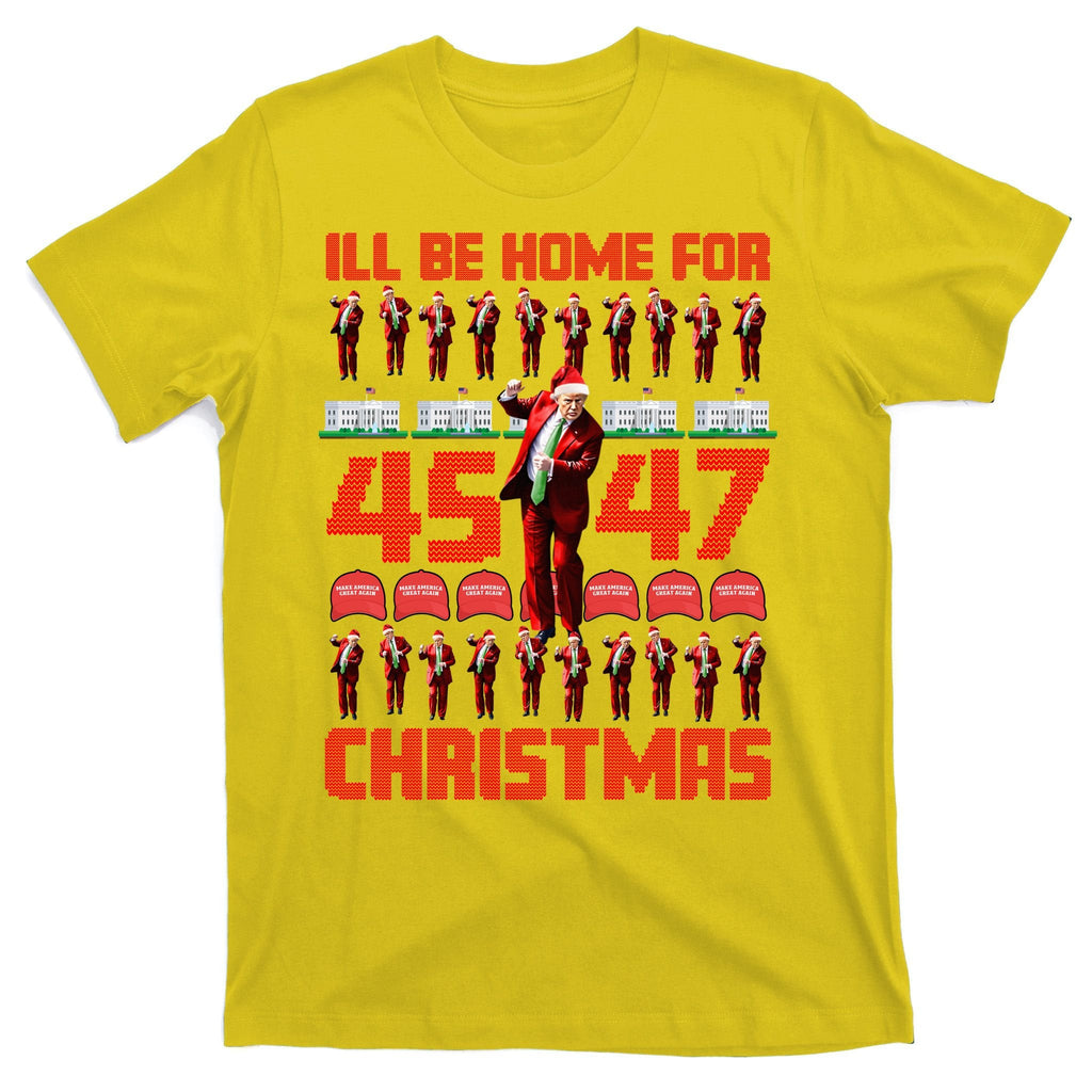 ILl Be Home For Christmas Donald Trump 4547 Maga Dance Ugly product image 3