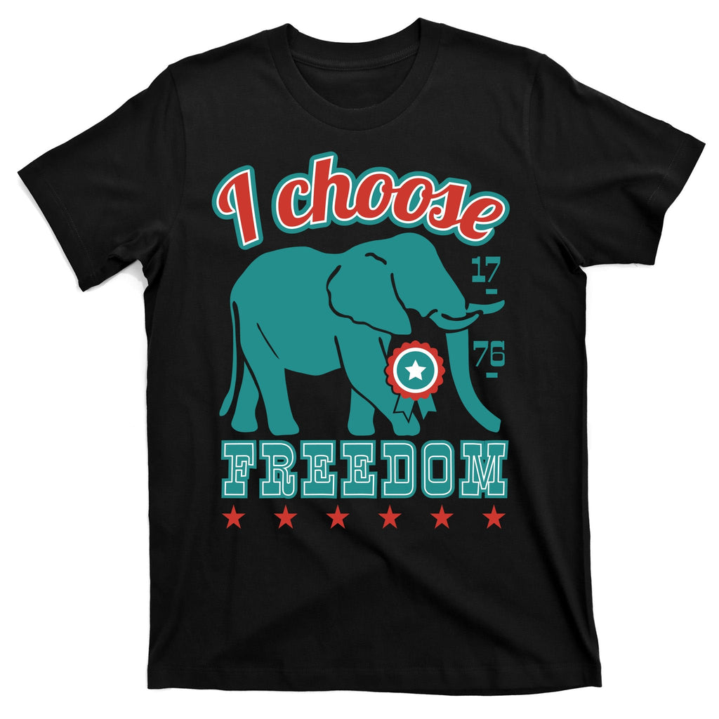 I Choose Freedom Republican Political T-Shirt product image 7