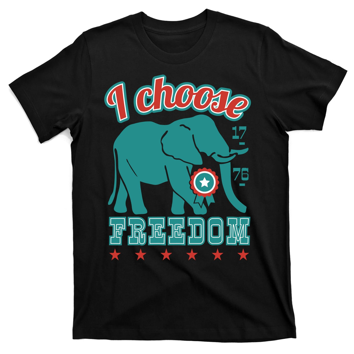 I Choose Freedom Republican Political T-Shirt product image 7