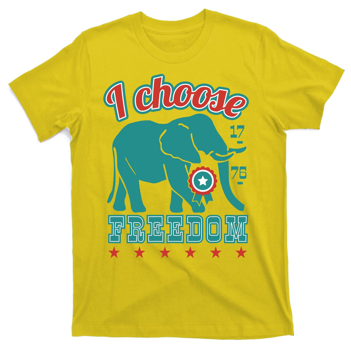 I Choose Freedom Republican Political T-Shirt product image 3