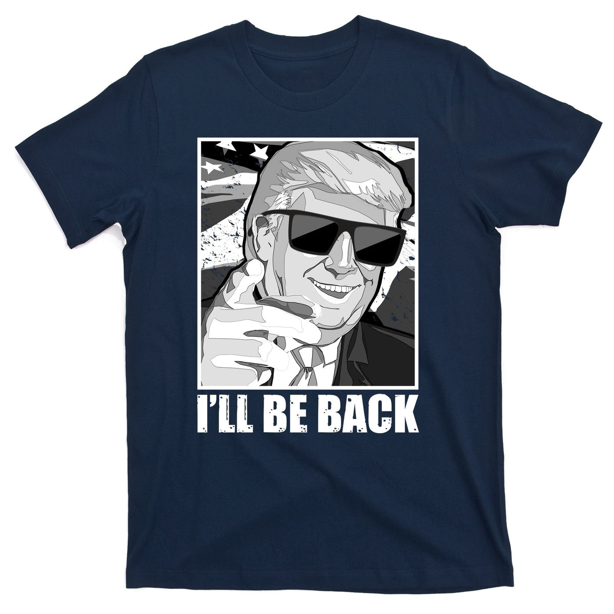 I'll Be Back Terminator Trump 2024 Election T-Shirt product image 1